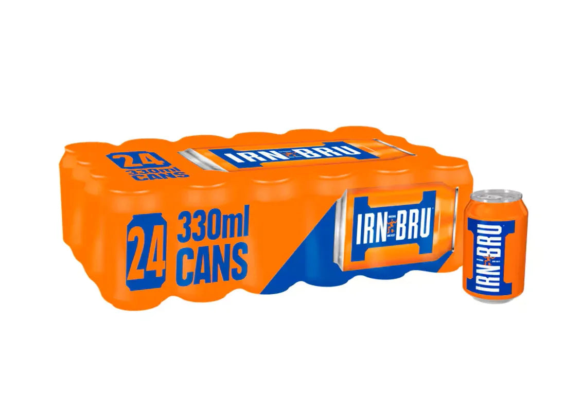 IRN BRU CANS 24*330ML NON PM - Kashmir Watan Foodstores