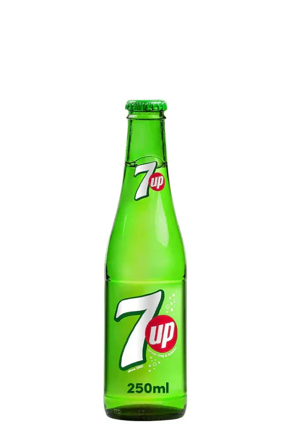 7UP GLASS BOTTLE 250ML - Kashmir Watan Foodstores