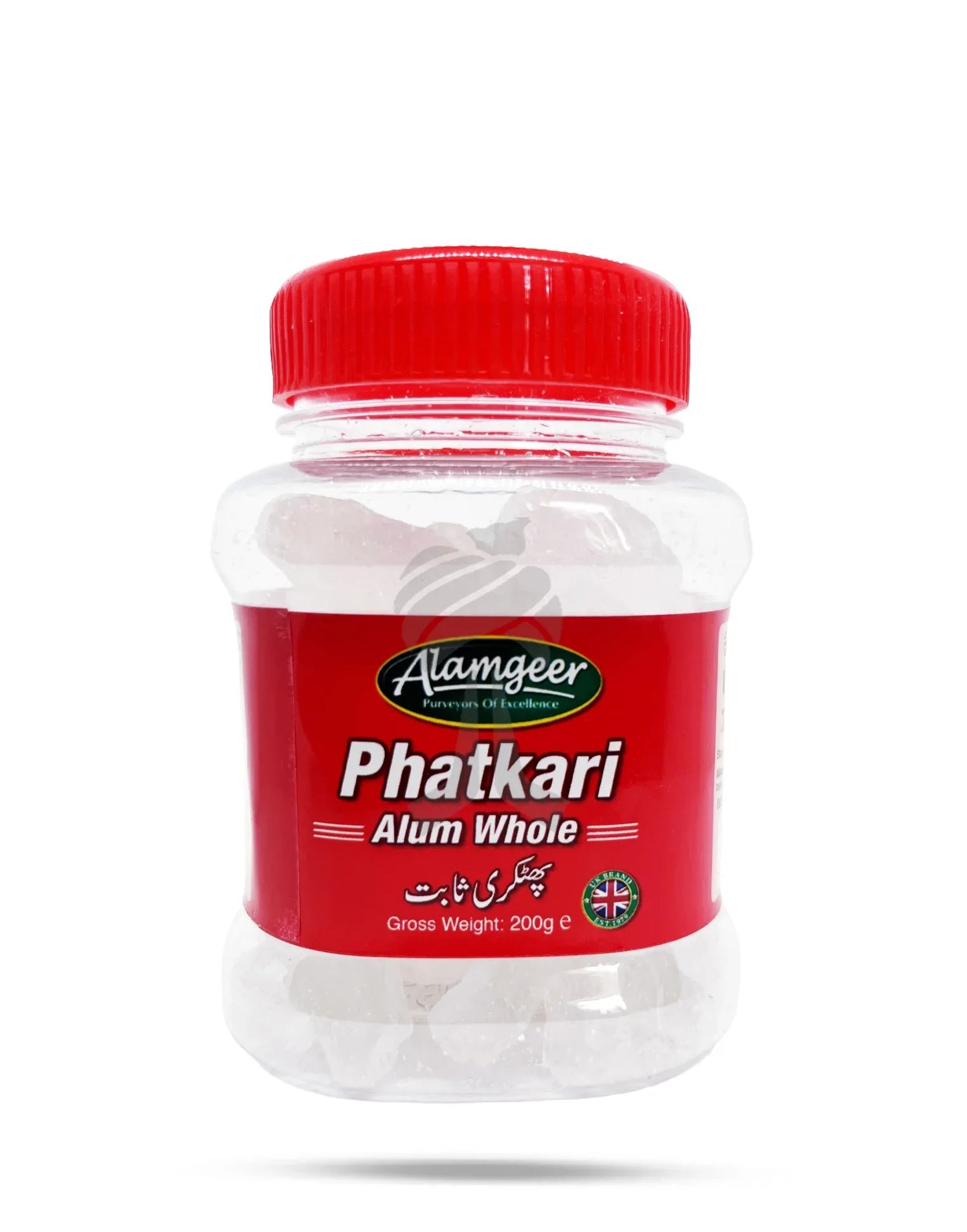 ALAMGEER PHATKARI ALUM WHOLE 200G - Kashmir Watan Foodstores