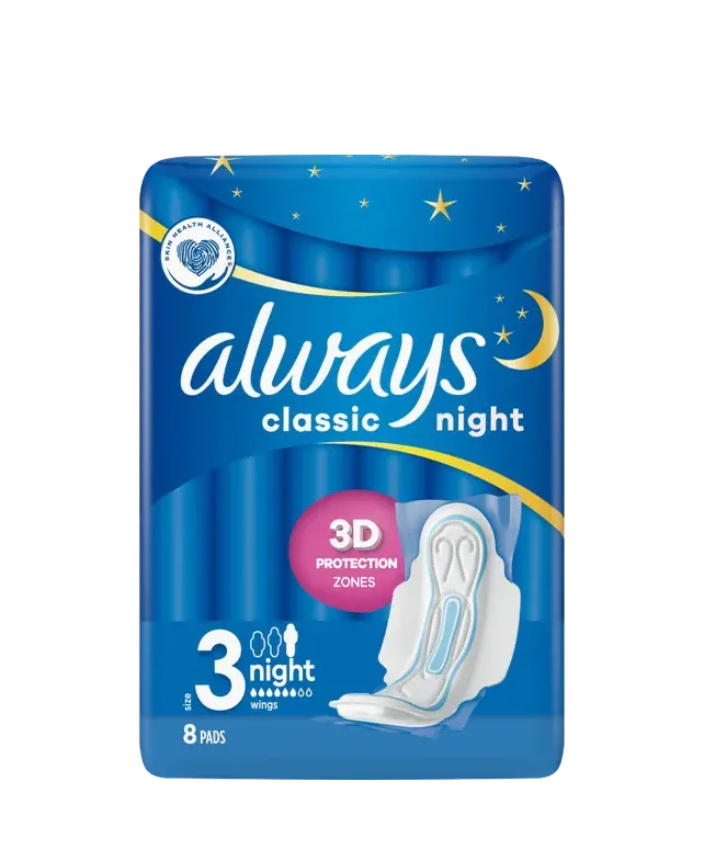 ALWAYS CLASSIC 8'S PADS NIGHT - Kashmir Watan Foodstores