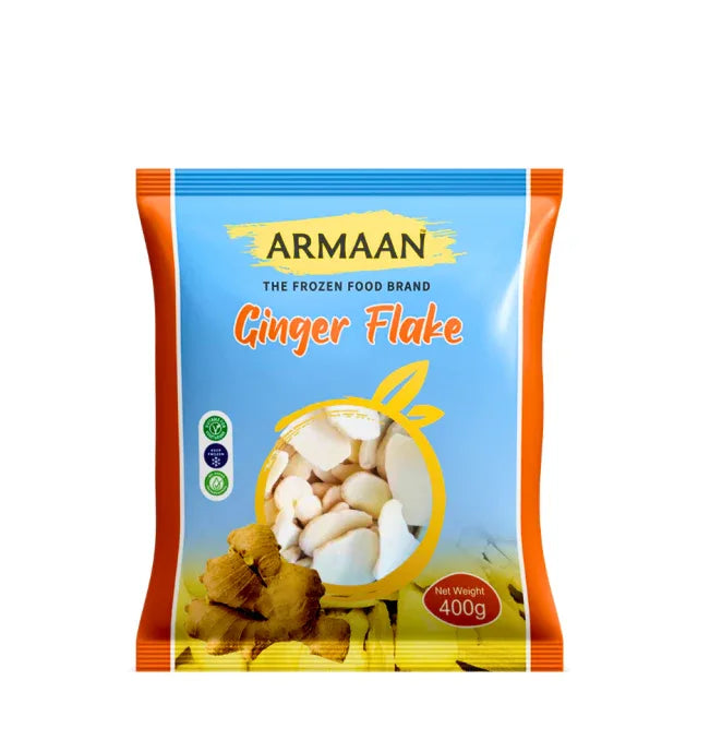 ARMAAN GINGER FLAKE 400G - Kashmir Watan Foodstores