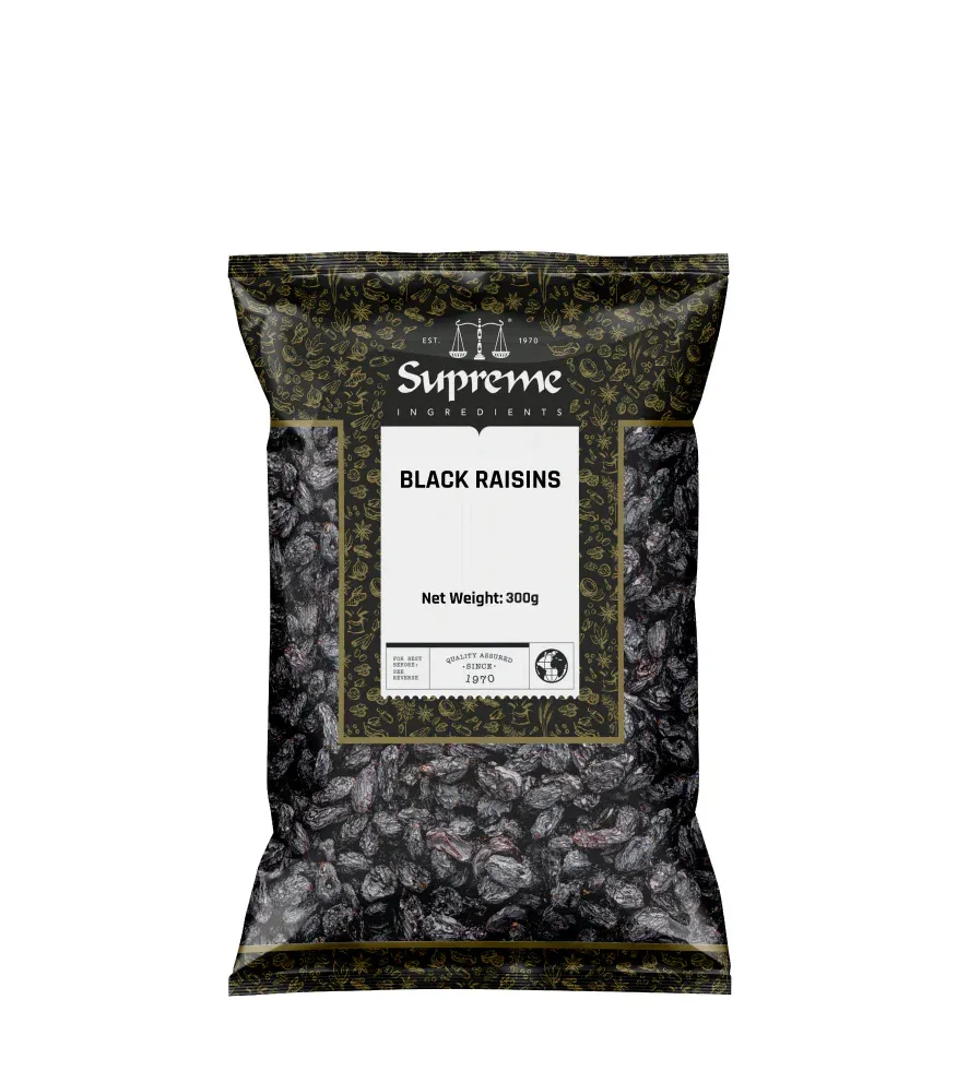 SQ BLACK RAISINS 300G - Kashmir Watan Foodstores