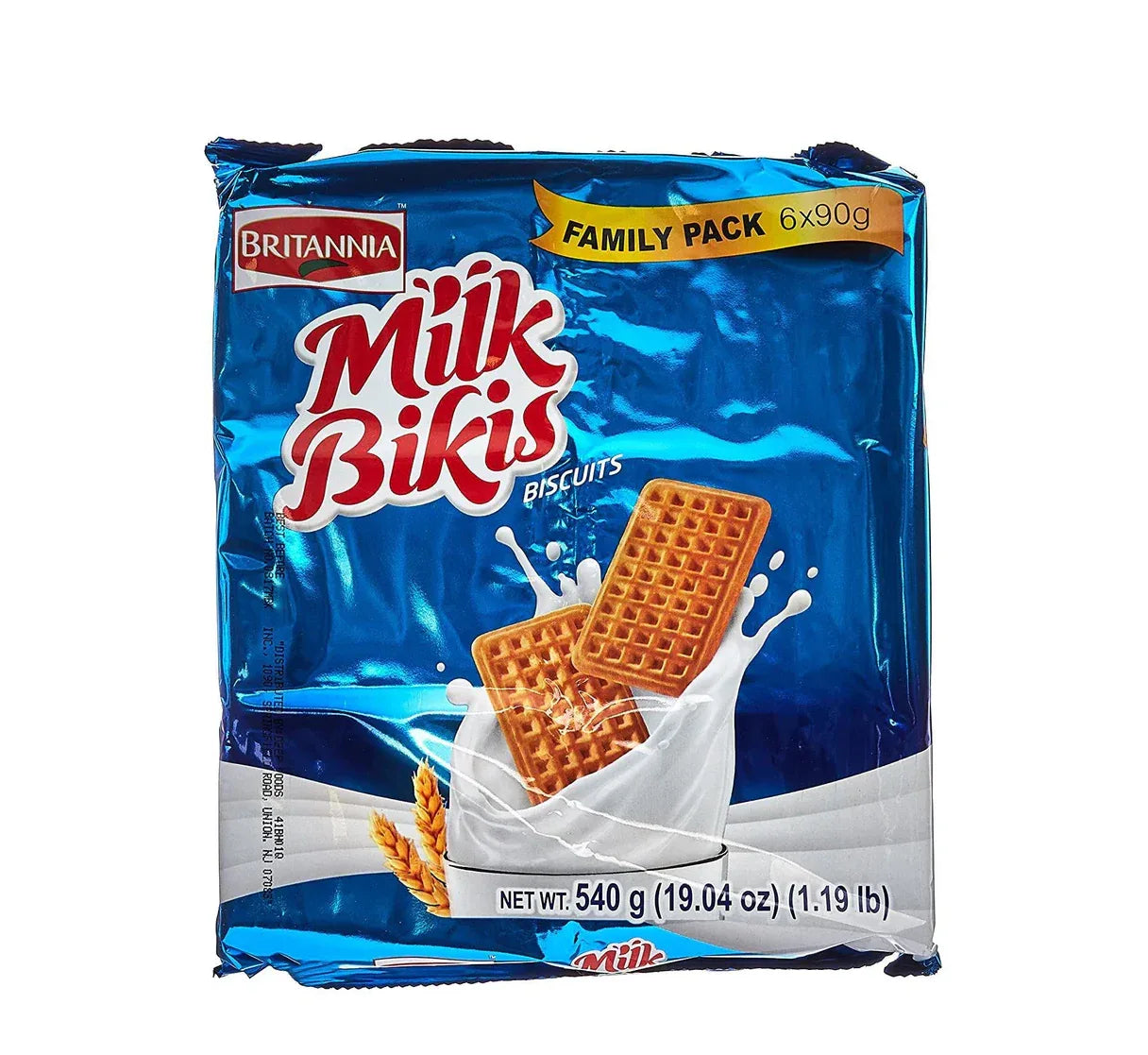 BRITANNIA MILK BIKIS 540G (6x90g) PM£2.29 - Kashmir Watan Foodstores