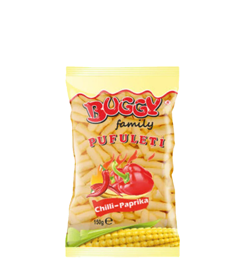 BUGGY FAMILY CORN CHILLI 150G - Kashmir Watan Foodstores