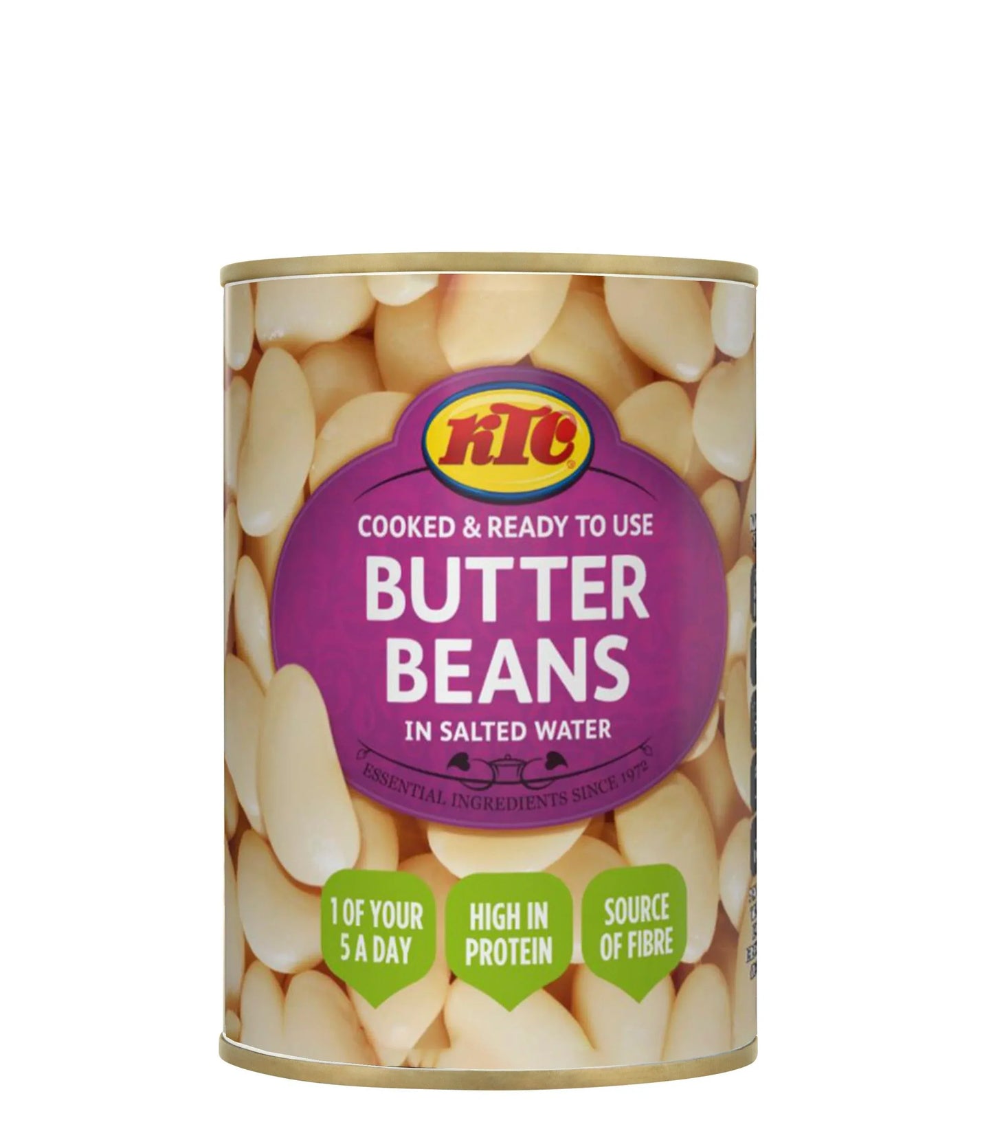 KTC BUTTER BEANS 400G - Kashmir Watan Foodstores