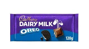 CADSBURY D/MILK OREO CHOCLATE 120G PM£1.69 - Kashmir Watan Foodstores