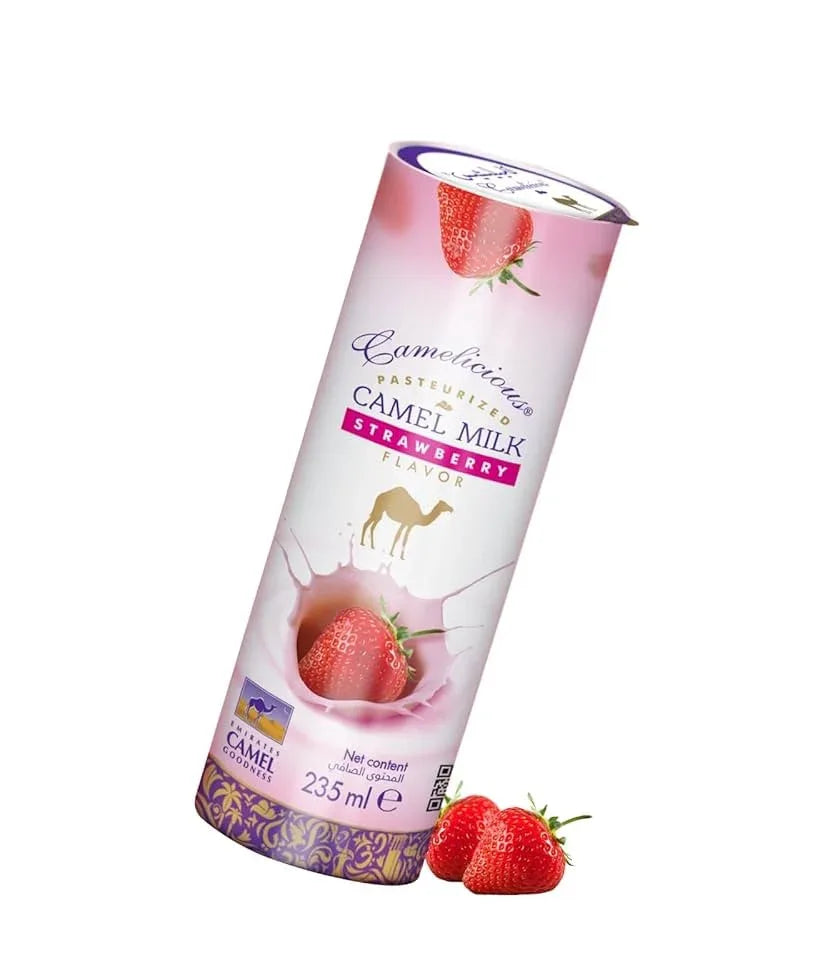 CAMELICIOUS CAMEL MILK STRAWBERRY 235ML - Kashmir Watan Foodstores