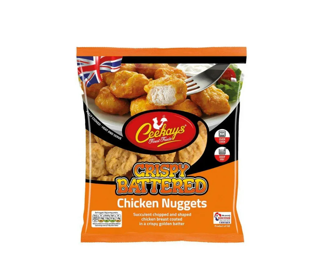 CEEKAYS CRISPY BATTERED NUGGETS HMC 600G - Kashmir Watan Foodstores