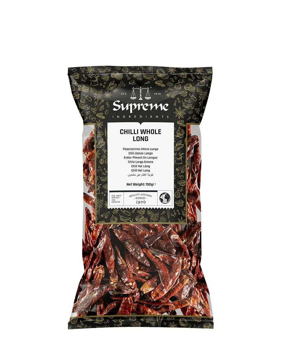 SQ CHILLI WHOLE LONG 150G - Kashmir Watan Foodstores