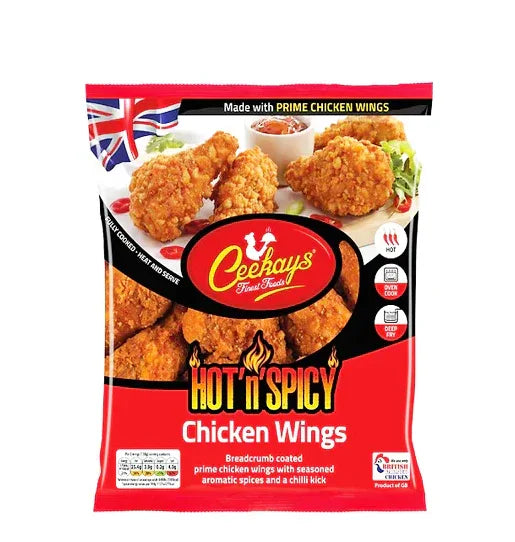 CK HOT&SPICY CHICKEN WINGS 600G - Kashmir Watan Foodstores