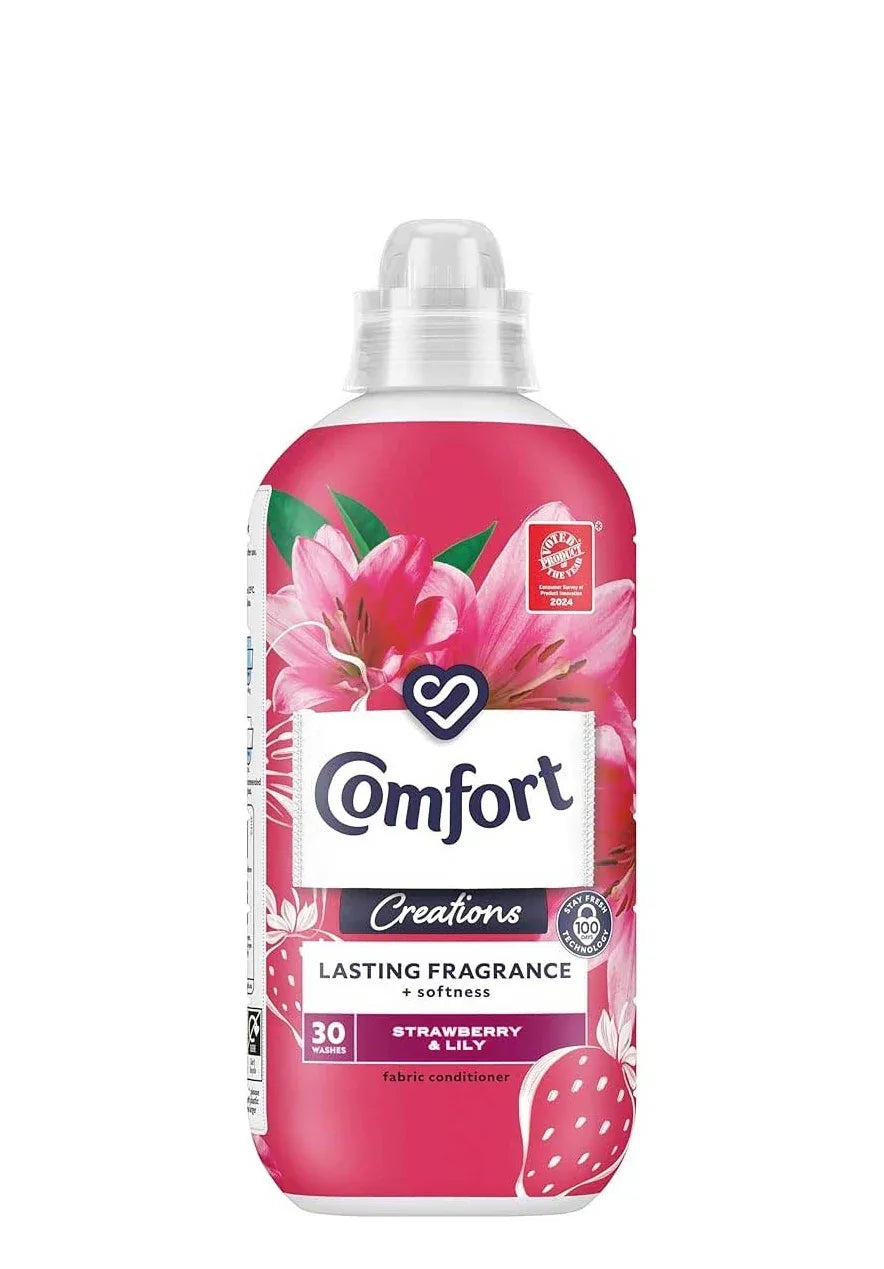 STRAWBERY & LILY 30WASHES 900ML (COMFORT CREATIONS) - Kashmir Watan Foodstores