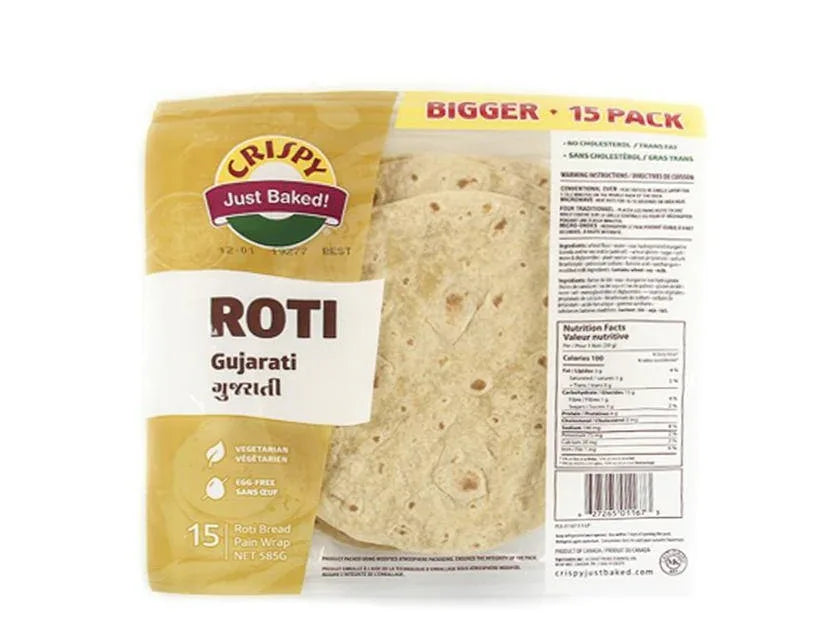 CRISPY GUJARATI ROTI 15PK - Kashmir Watan Foodstores