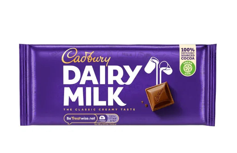 DAIRY MILK CHOCOLATE 95G - Kashmir Watan Foodstores
