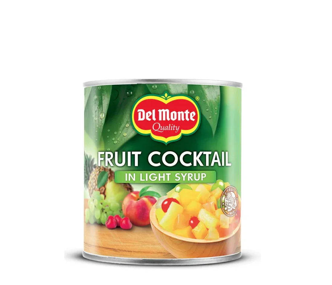 DE MONTE FRUIT COCKTAIL 825G - Kashmir Watan Foodstores