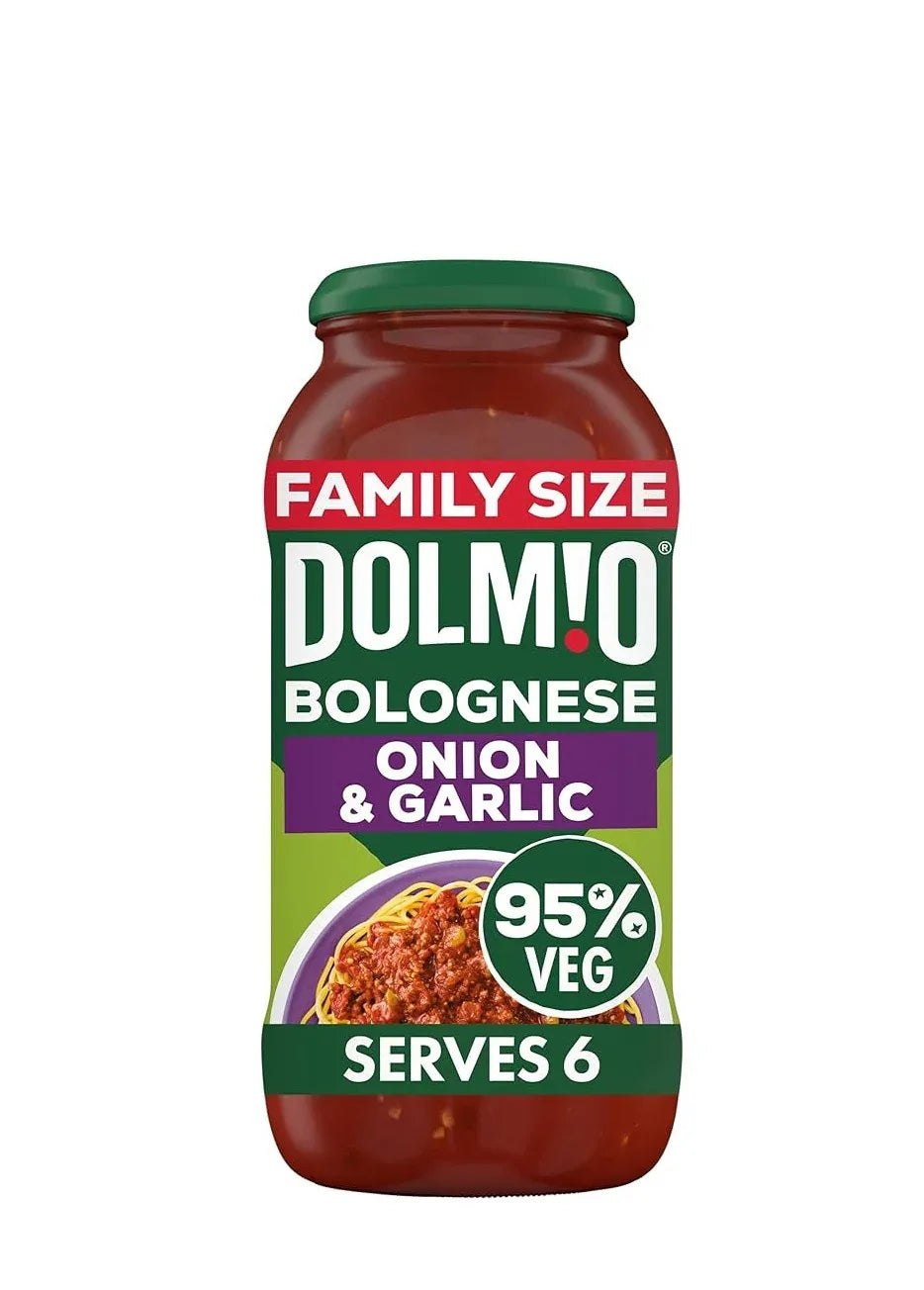 DOLMIO BOLOGNESE ONION & GARLIC 500G - Kashmir Watan Foodstores