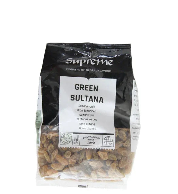 SQ DRIED GREEN SULTANA 250G - Kashmir Watan Foodstores