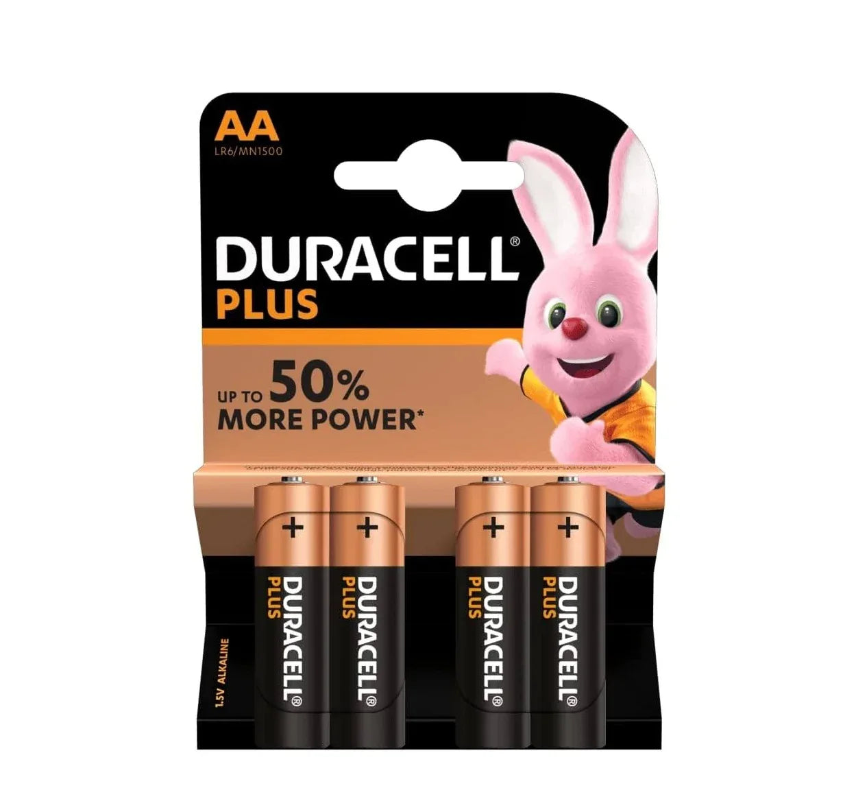 DURACEL PLUS POWER AA 4pk - Kashmir Watan Foodstores