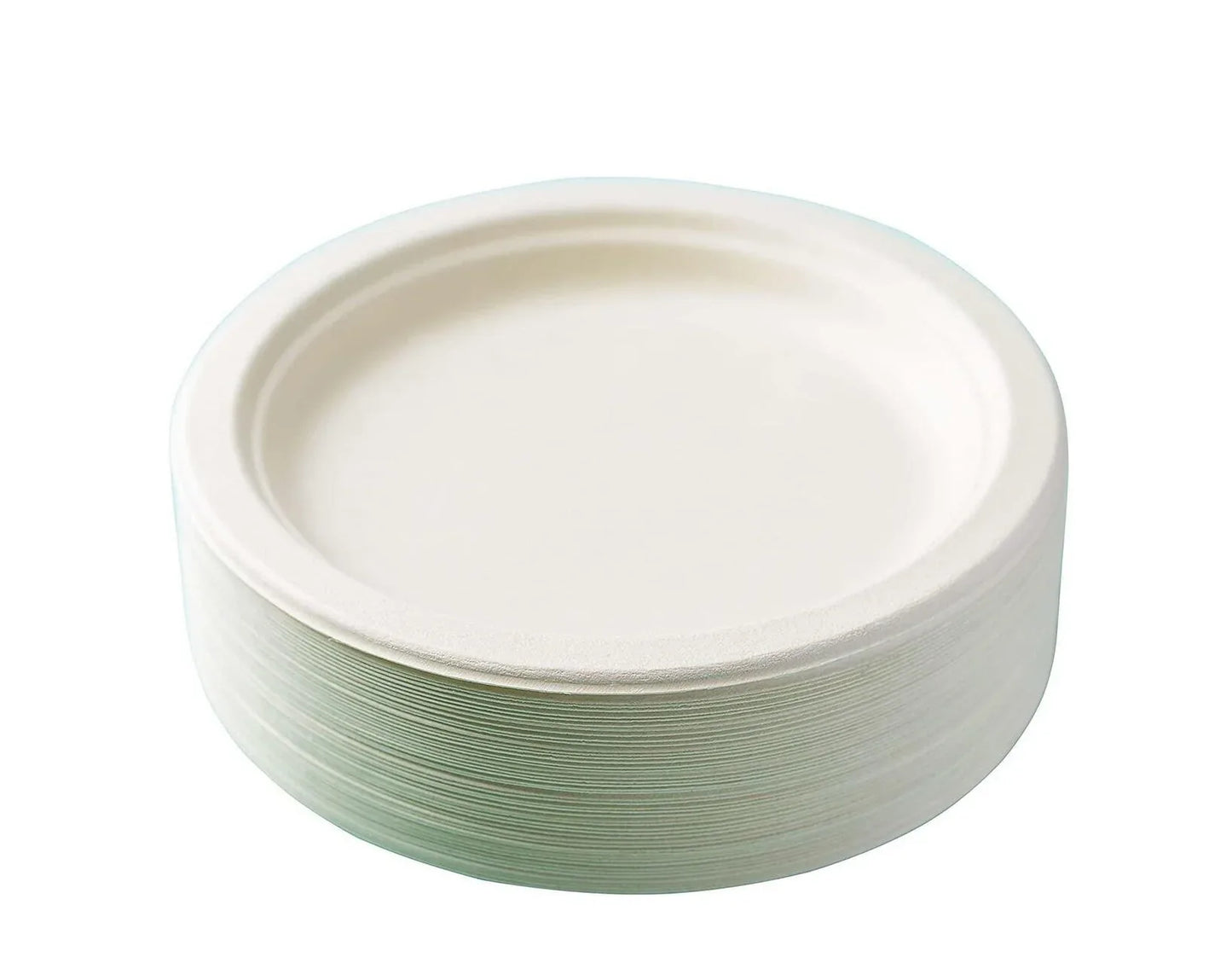 EAZI-PAK BAGASSE PLATE 10'' -50PK - Kashmir Watan Foodstores