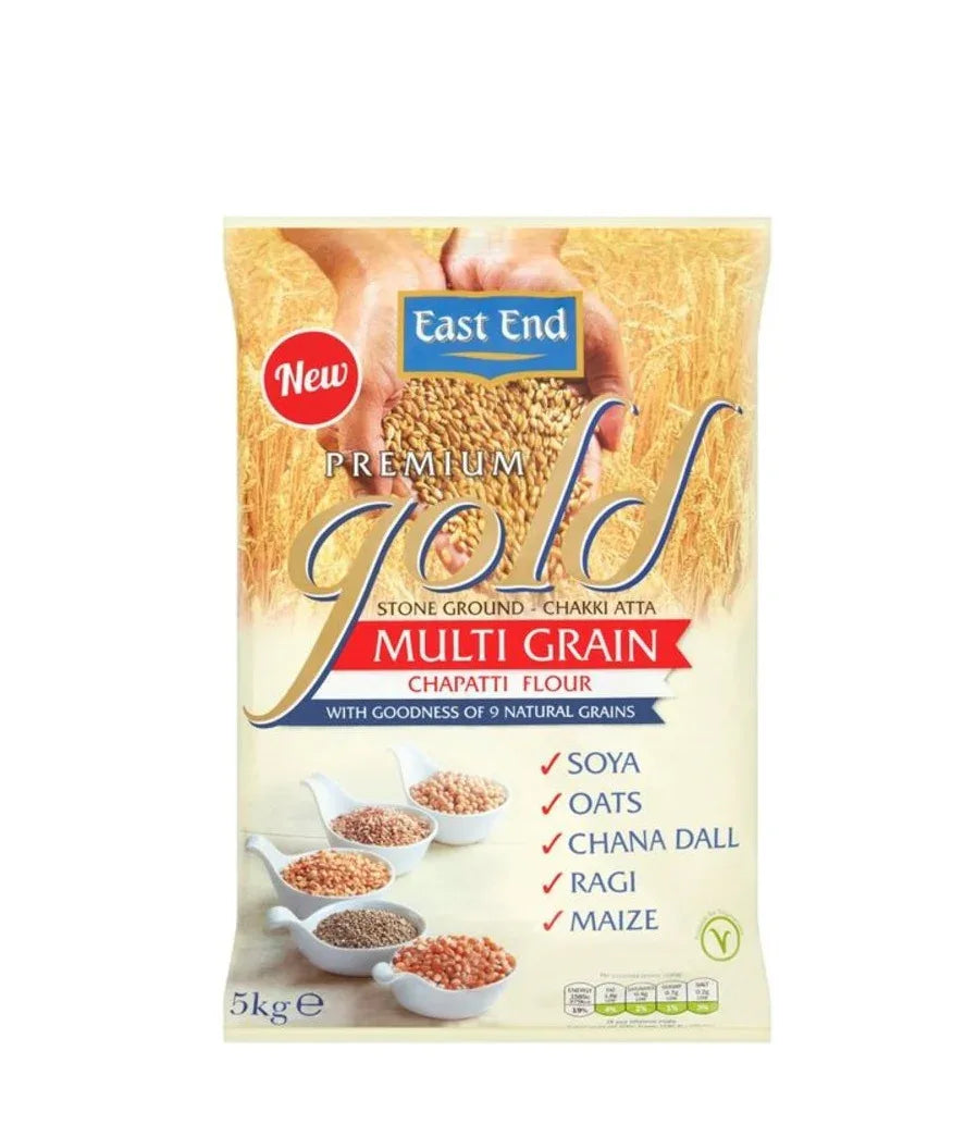 EE MULTIGRAIN ATTA 5KG - Kashmir Watan Foodstores