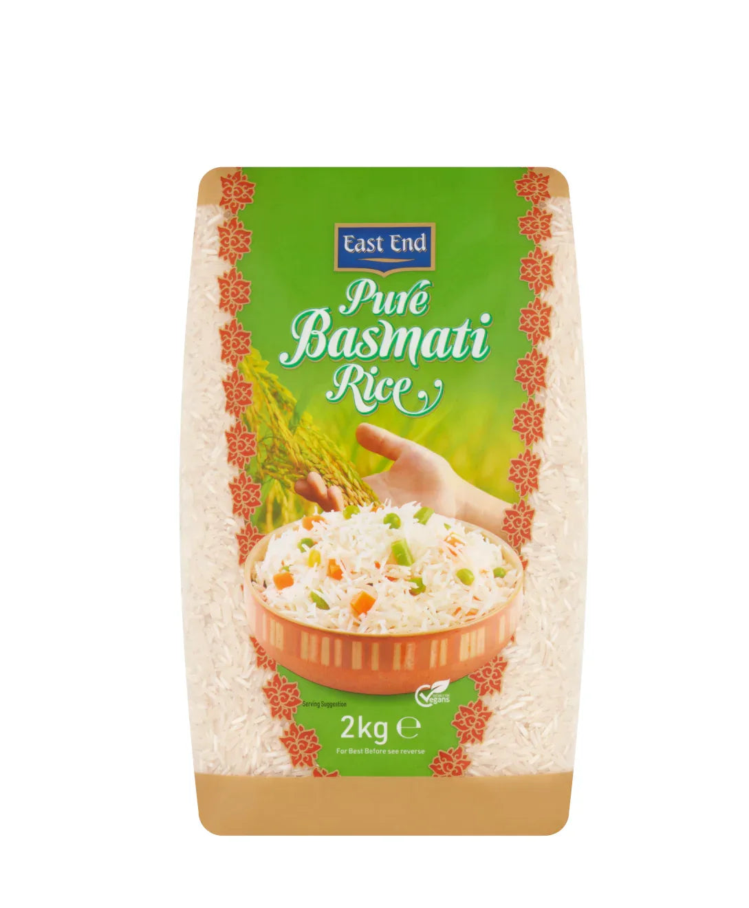 EE PURE BASMATI RICE 2KG - Kashmir Watan Foodstores