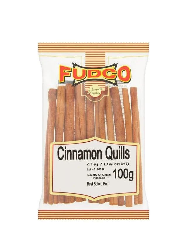 FUDCO CINNAMON QUILS 100G - Kashmir Watan Foodstores