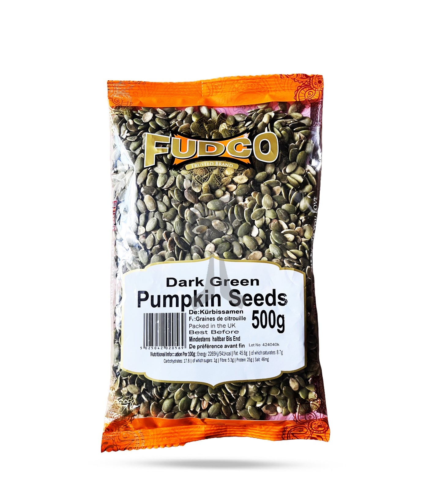 FUDCO PUMKIN SEEDS 500G