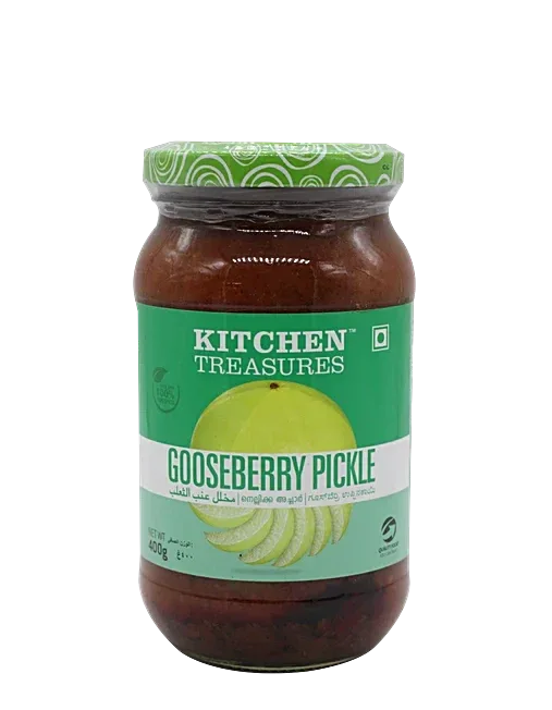 KTS GOOSEBERRY PICKLE 400G - Kashmir Watan Foodstores