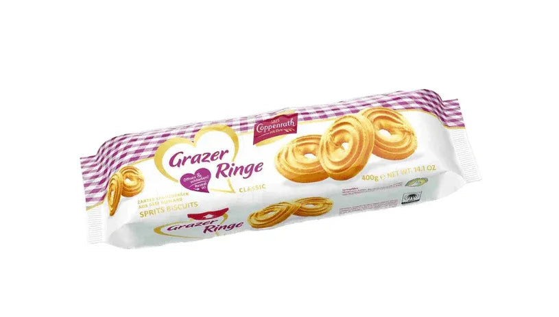 GRAZER RINGE SPRITS COOKIES COPPENRATH 400G - Kashmir Watan Foodstores