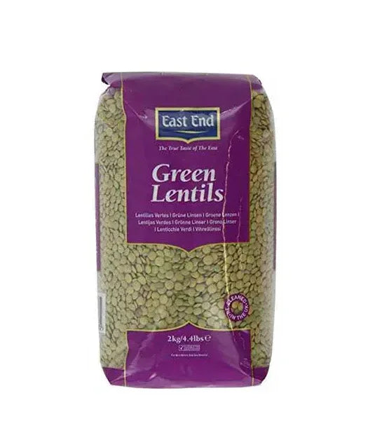 EE GREEN LENTILS 2KG - Kashmir Watan Foodstores