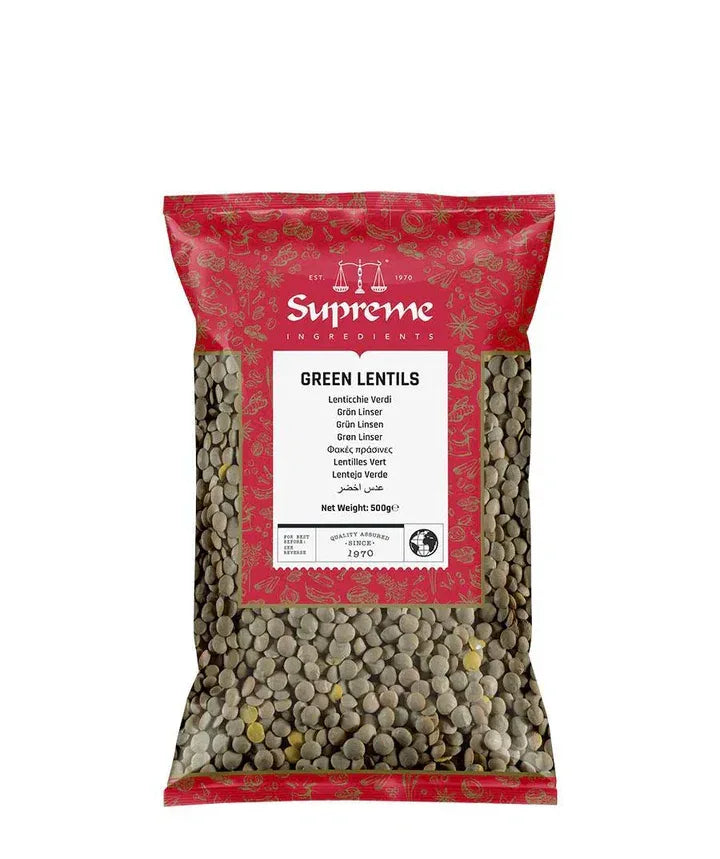 SQ GREEN LENTILS 500G - Kashmir Watan Foodstores