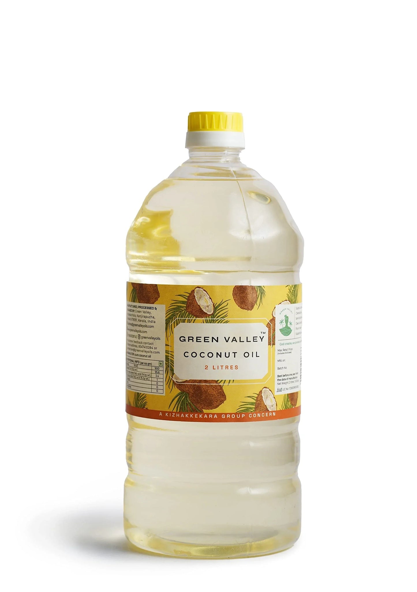 GREEN VALLEY COCONUT OIL 2L - Kashmir Watan Foodstores