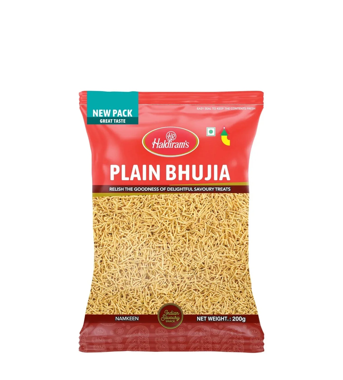 H/R PLAIN BHUJIA 200G - Kashmir Watan Foodstores