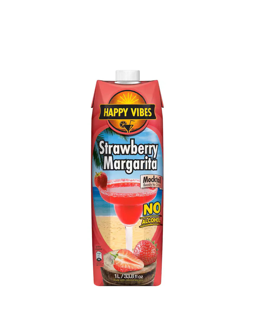 H/VIBES STRAWBERRY MARGARITA MOCKTAIL 1LTR - Kashmir Watan Foodstores