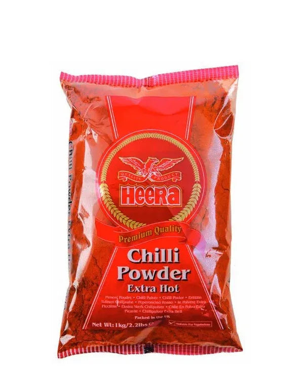 HEERA CHILLI PWD EXTRA HOT 1KG - Kashmir Watan Foodstores