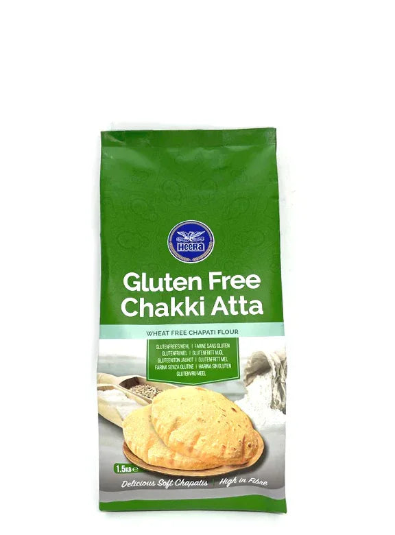 HEERA GLUTEN FREE CHAKKI ATTA 5kg - Kashmir Watan Foodstores