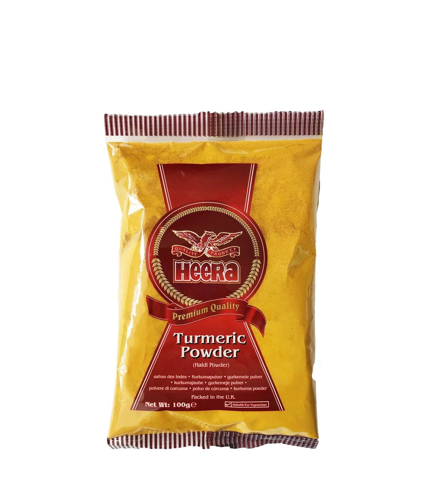 HEERA HALDI PWD 100G - Kashmir Watan Foodstores