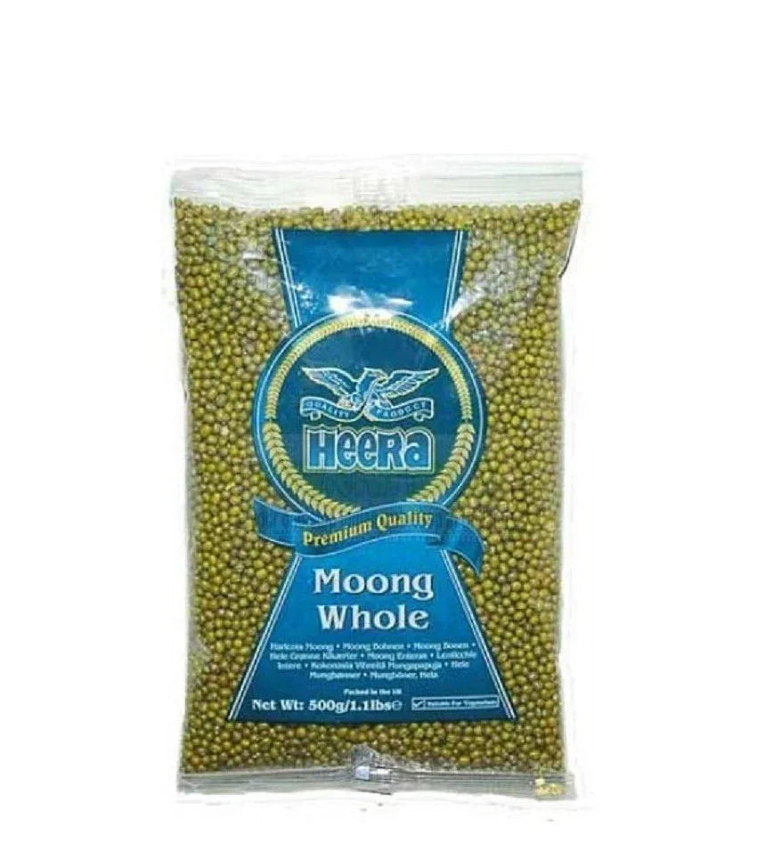 HEERA MOONG WHOLE 500G - Kashmir Watan Foodstores