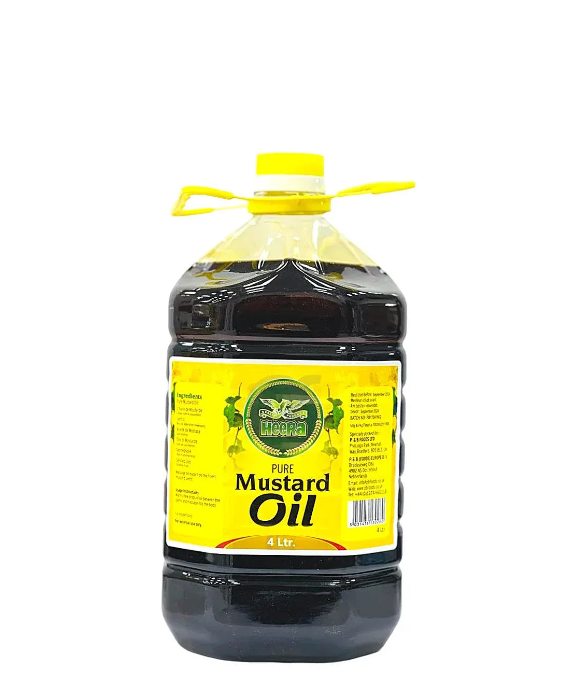 HEERA MUSTARD OIL 4ltr - Kashmir Watan Foodstores