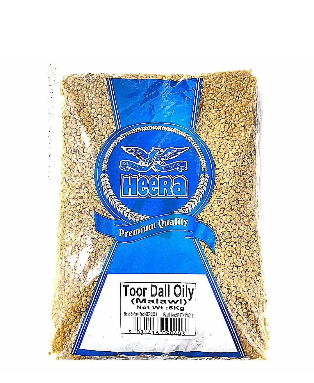 HEERA TOOR DAL OILY 5KG - Kashmir Watan Foodstores