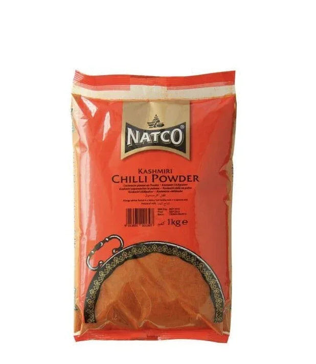 NATCO KASHMIRI CHILLI PWD 1KG - Kashmir Watan Foodstores
