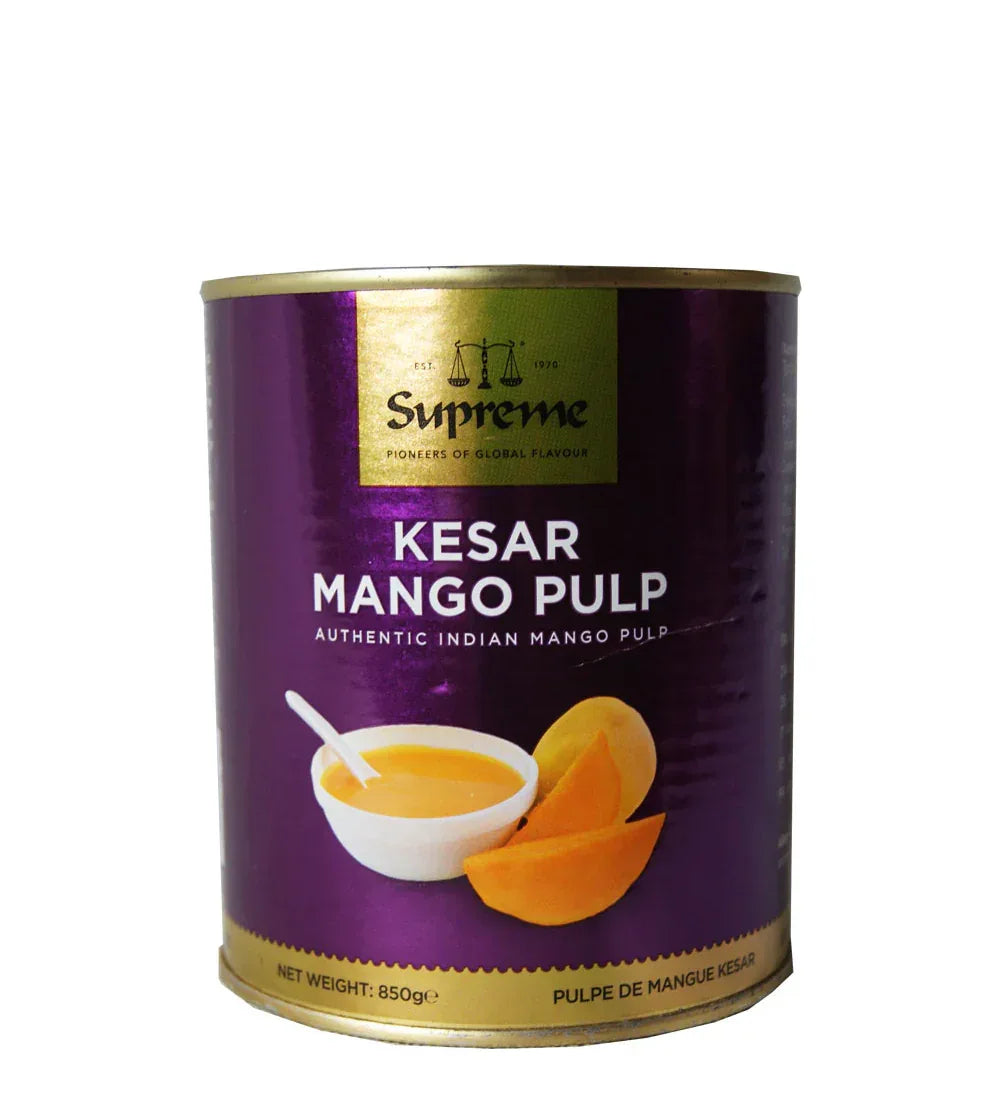 SQ KESAR MANGO PULP 850G - Kashmir Watan Foodstores