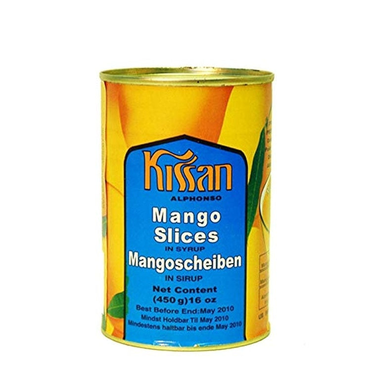 KISSAN ALPHANSO MANGO SLICE 450G