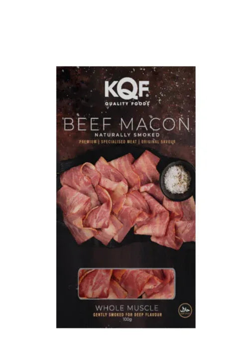 KQF BEEF MACON HALAL 100G - Kashmir Watan Foodstores