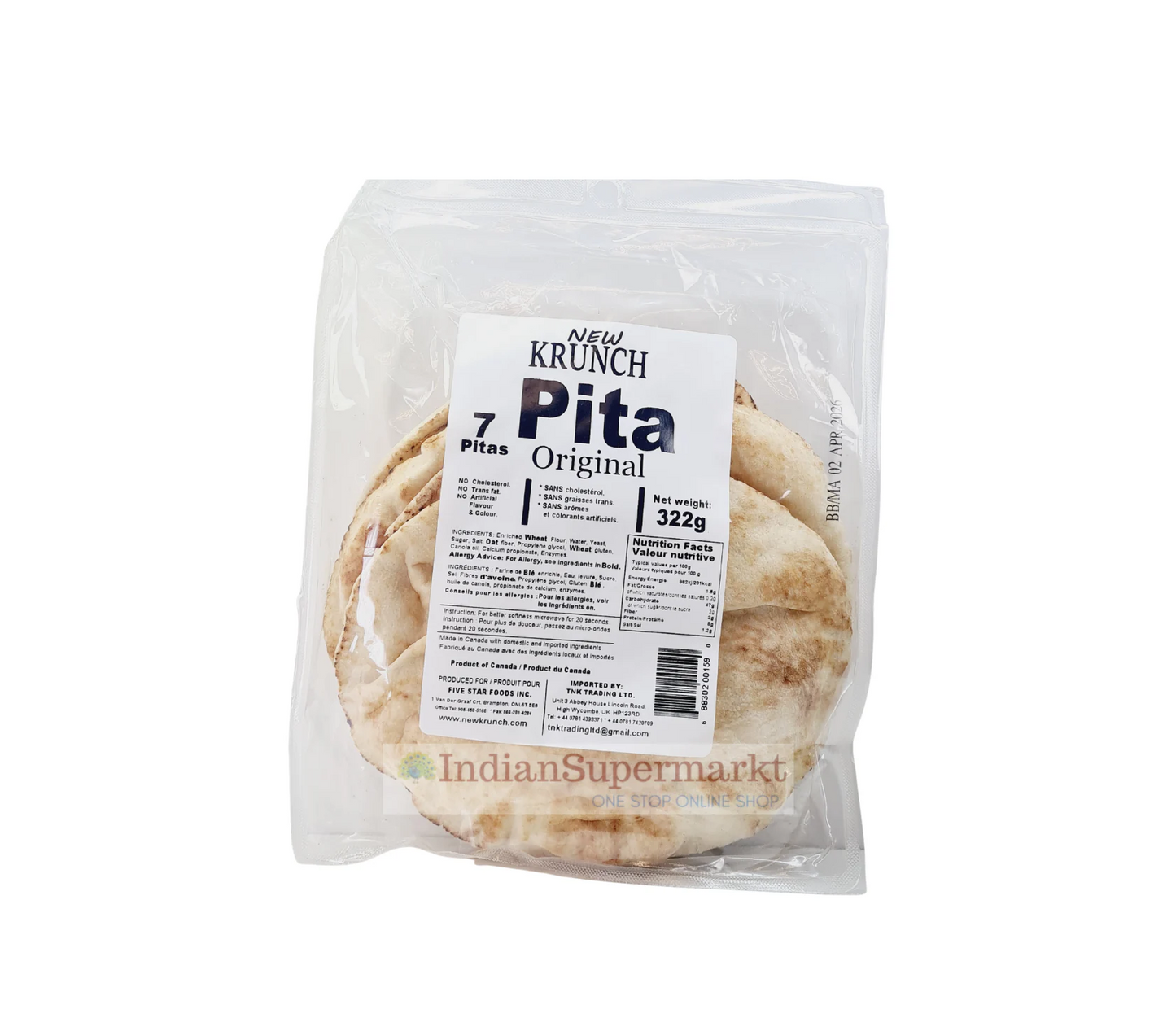 KRUNCH PITA ORIGINAL 7PK