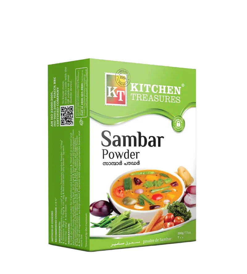 KTS SAMBAR POWDER 200g - Kashmir Watan Foodstores