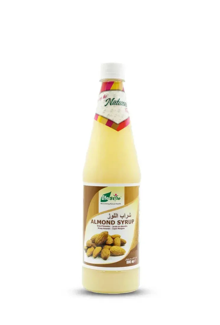 LIFE STYLE ALMOND BADAM SYRUP 800ML - Kashmir Watan Foodstores