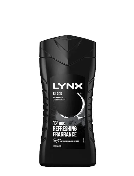 LYNX BLACK SHOWR GEL 225ml - Kashmir Watan Foodstores