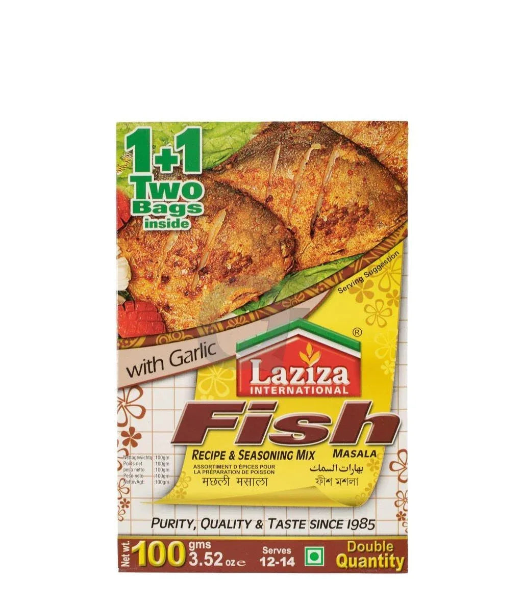 LAZIZA FISH MASALA 100G - Kashmir Watan Foodstores