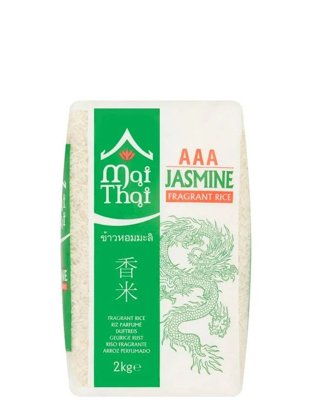 MAI THAI AAA JASMINE RICE 2kg - Kashmir Watan Foodstores