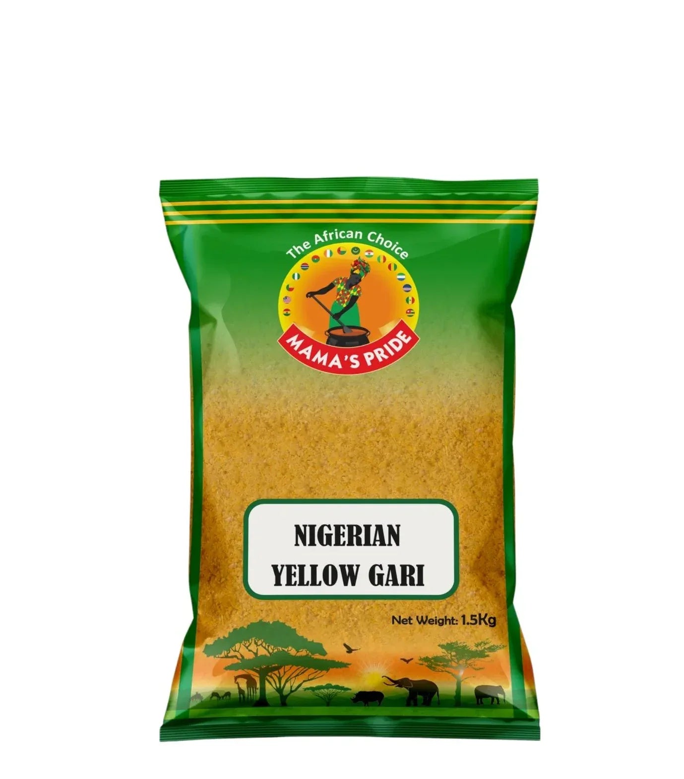 M/PRIDE YELLOW GARI POW 1.5KG - Kashmir Watan Foodstores